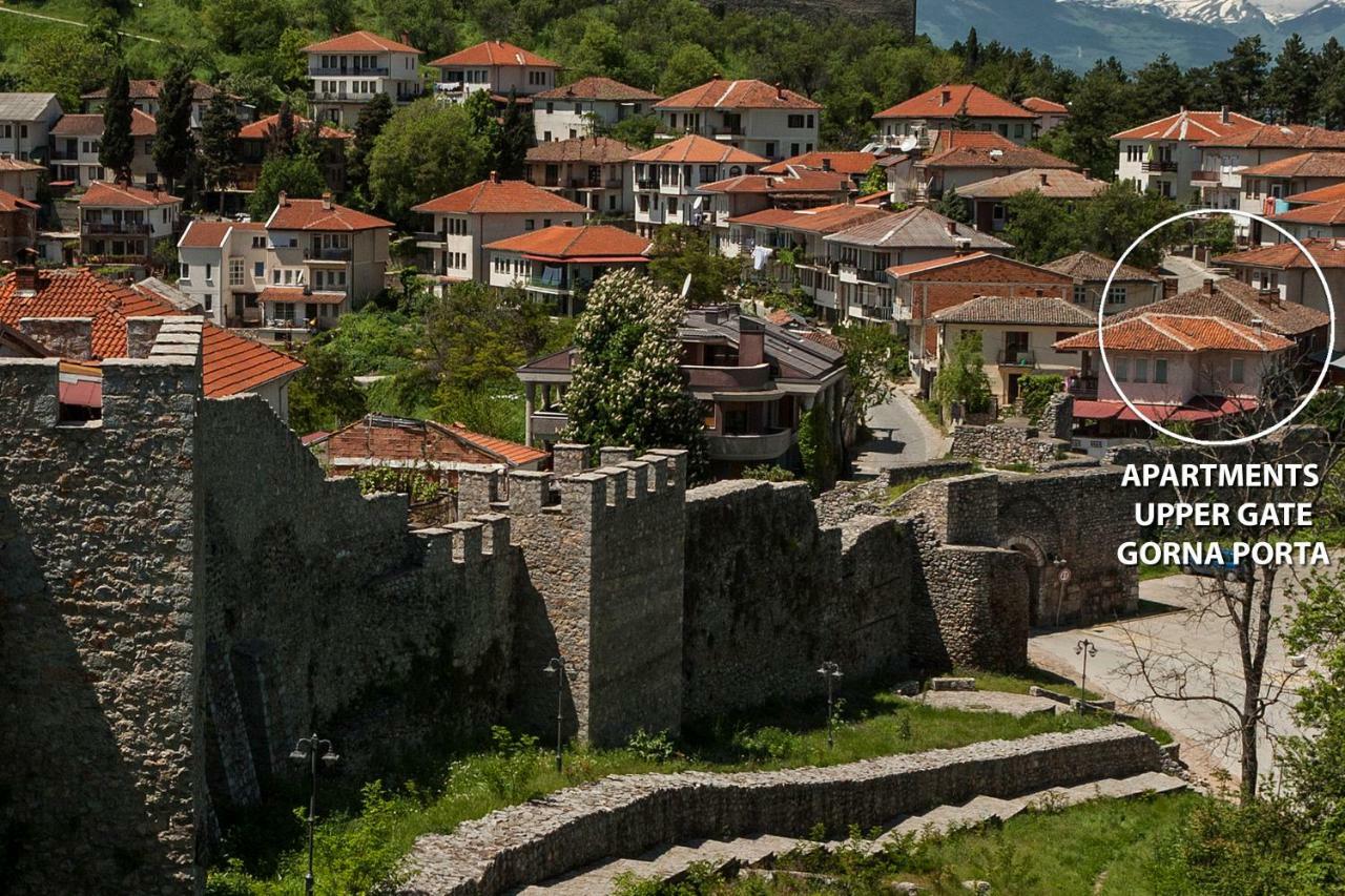Upper Gate Apartments Ohrid Esterno foto